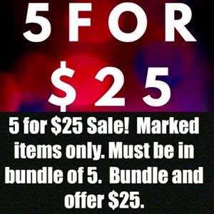 Take advantage of my closet clearout sale!Many items available. Take a look 👀!